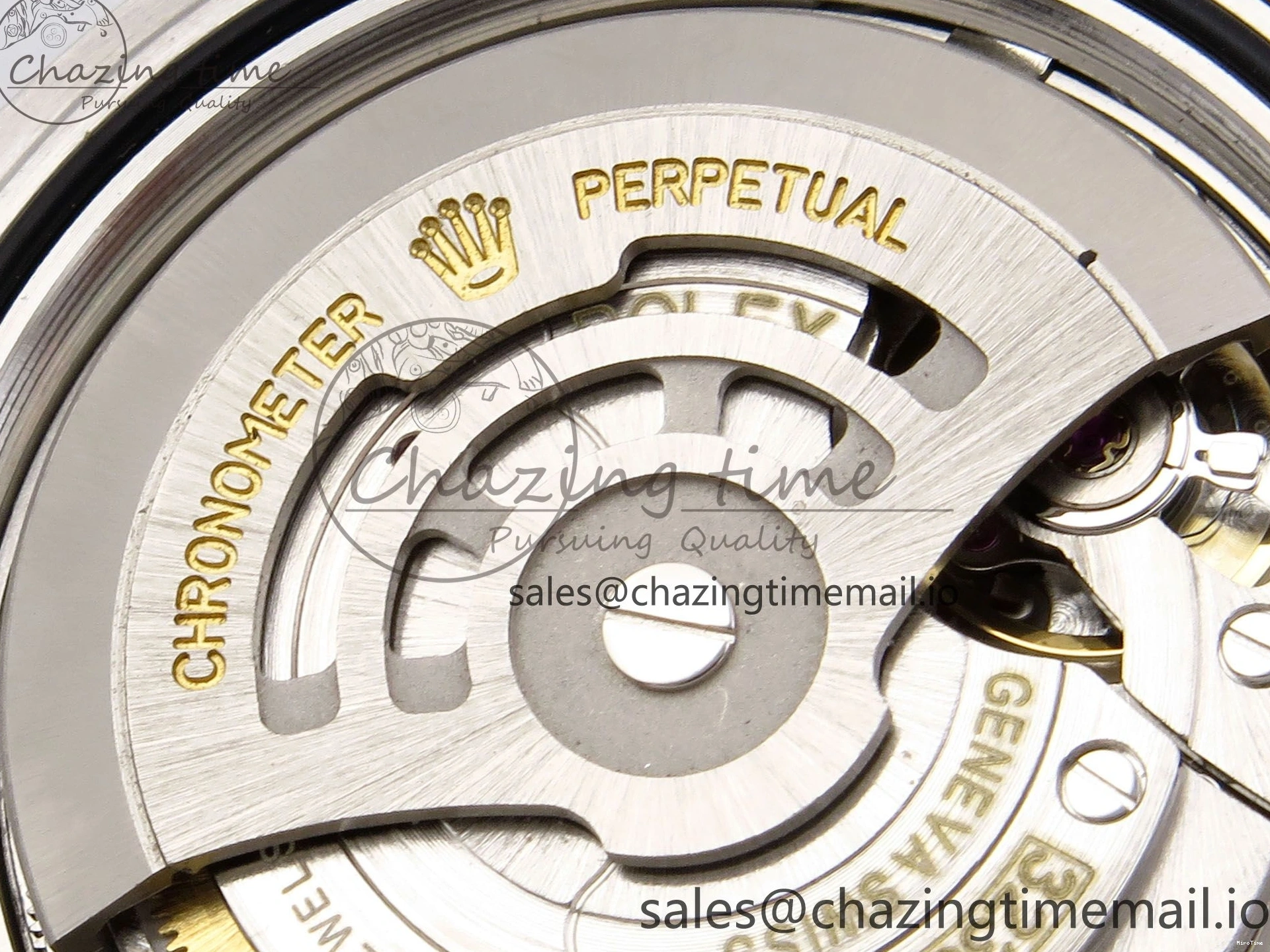 MiroTime 0406 HighPerformance DateJust 41 126334 EWEF Best Edition Black Stick Dial on Jubilee Bracelet A 1046